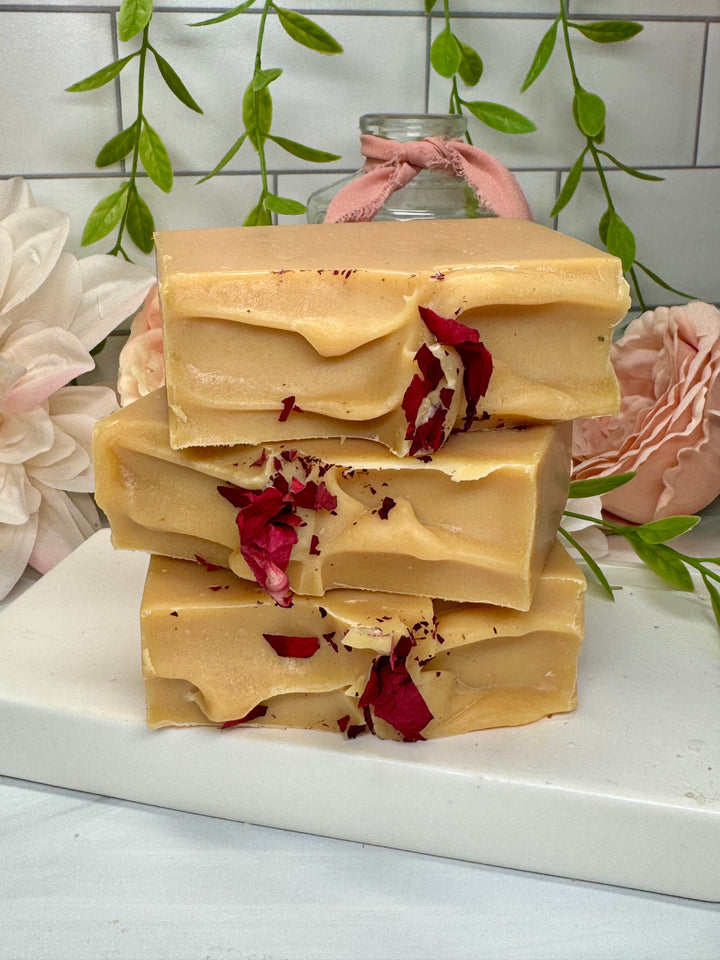 Coconut Rose - Coconut Milk Soap with Shea Butter & Clay