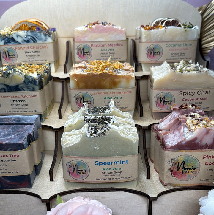 Retail Handcrafted Soap Display