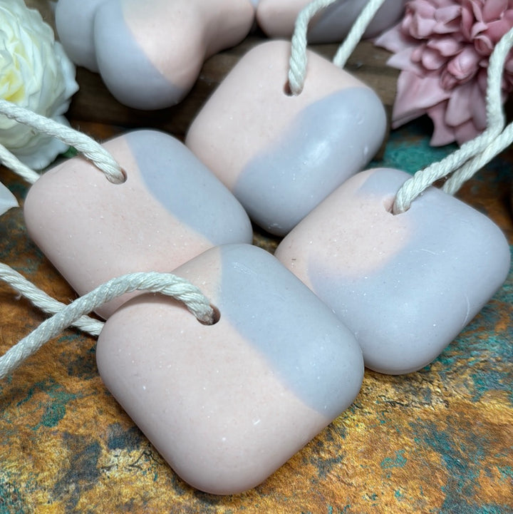 Pastel Pebbles Shea Butter Artisan Soap on The Rope