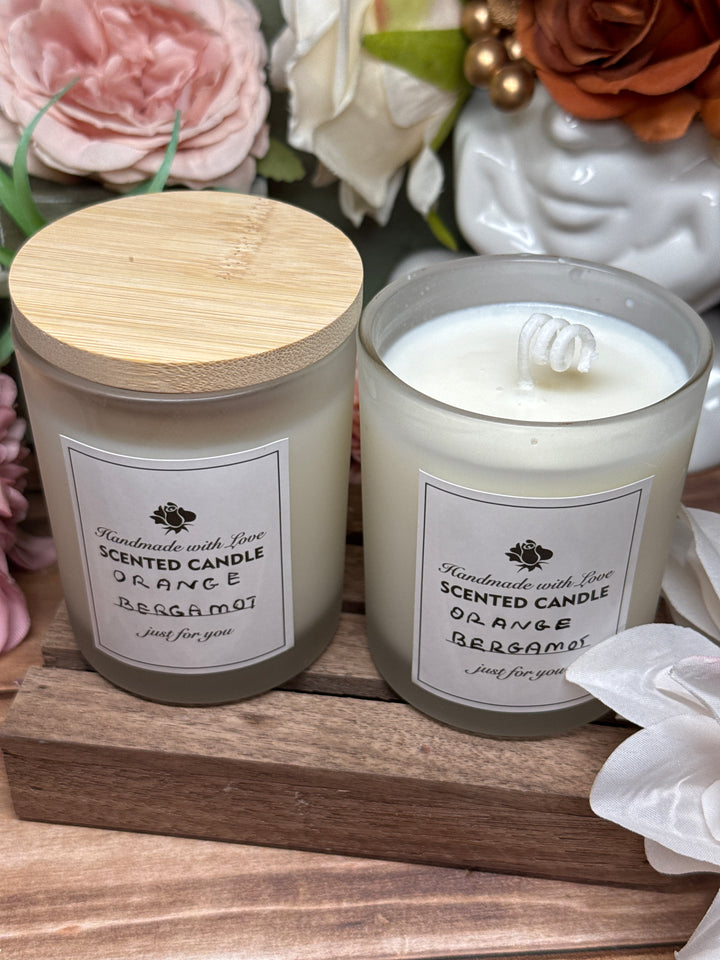 Soy Candle for Relaxing Meditation, Aromatherapy & Gift