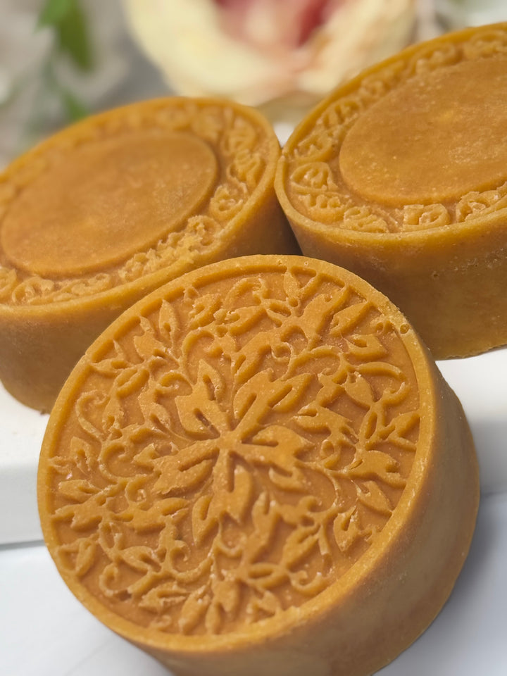 Face & Body - Turmeric, Honey, Pumpkin with Carrot Juice and Sea Salt Artisan Soap