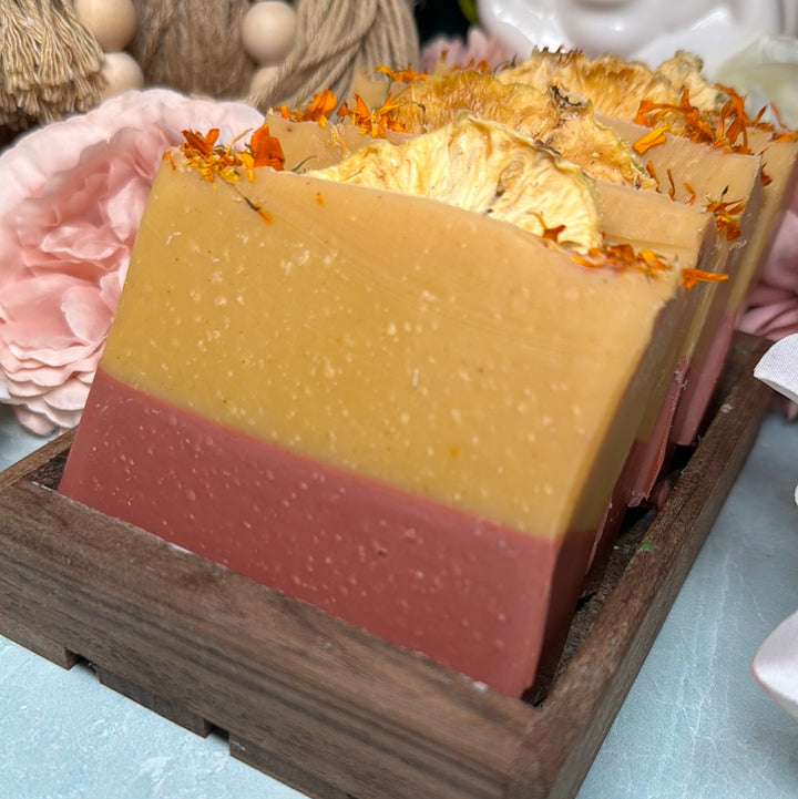 Pineapple Hibiscus Aloe Vera  Artisan Soap