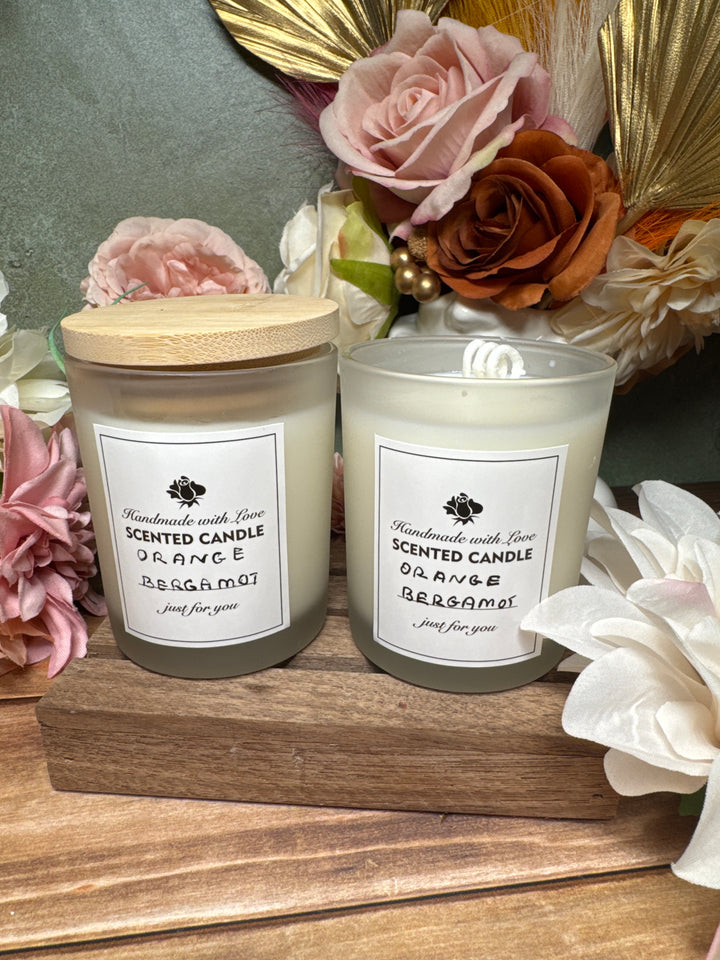 Soy Candle for Relaxing Meditation, Aromatherapy & Gift