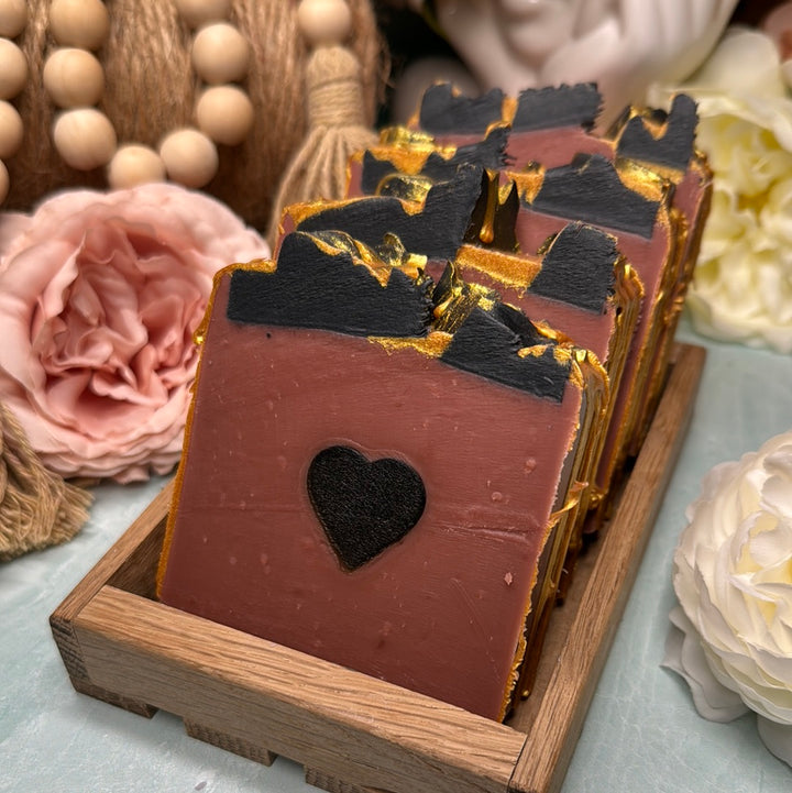 Red Moroccan Mandarin Clove Shea Butter Artisan Soap