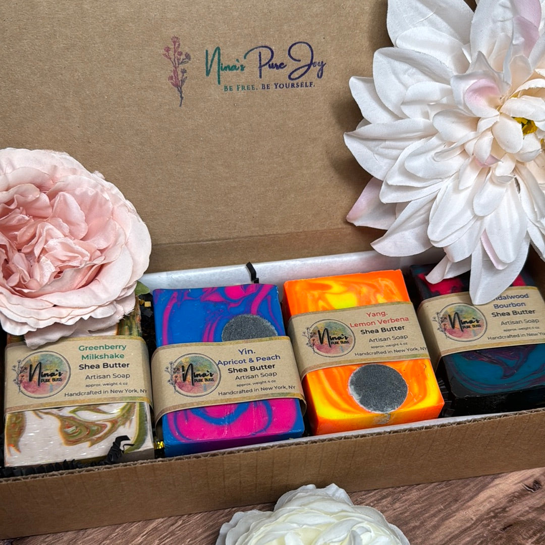 Yin and Yang Eclipse Handmade Artaisan Soap Gift Box
