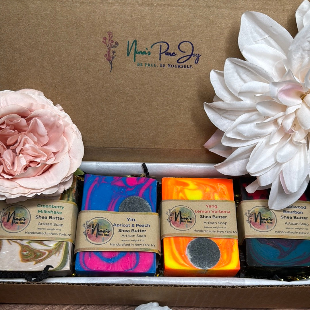 Yin and Yang Eclipse Handmade Artaisan Soap Gift Box