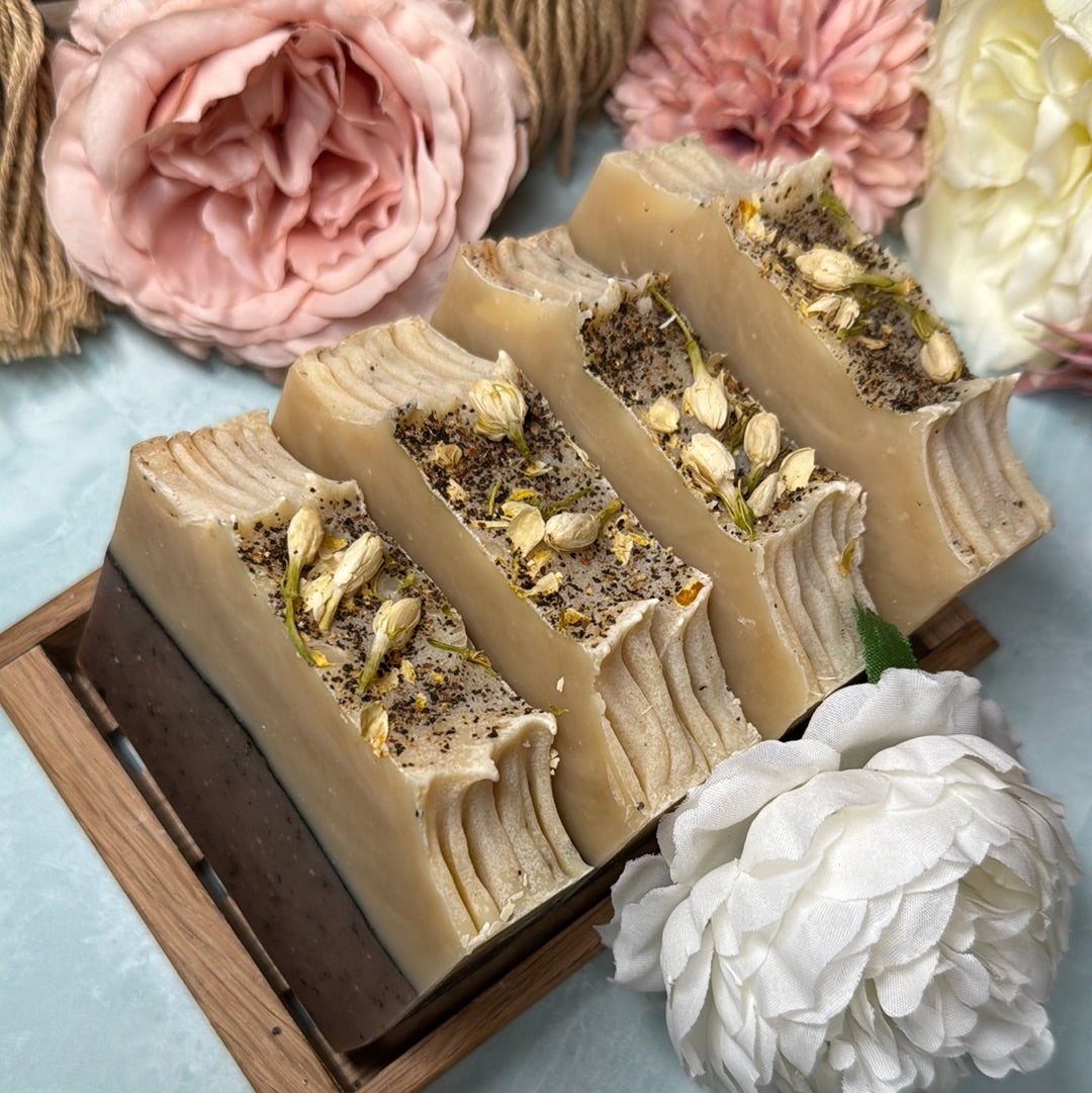 Spicy Chai  - Coconut Milk Soap with Cocoa Butter & Brewed Chai